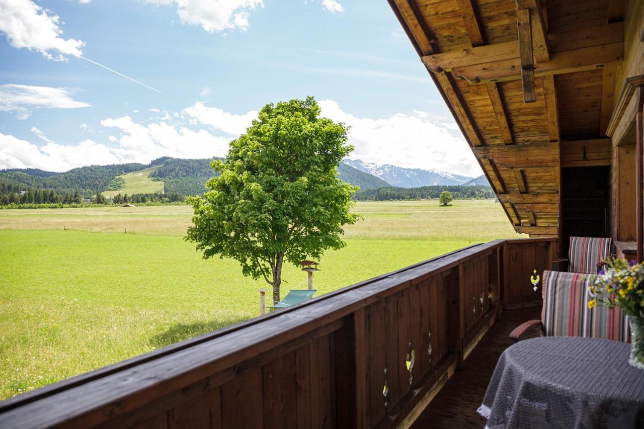 Landhaus Lindl - Ein Ruhiges Platzl Zum Wohlfuehlen Leutasch Eksteriør bilde